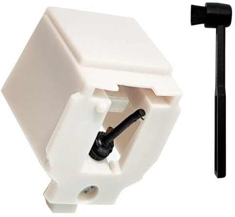 Hanabitx 1 x aguja de repuesto ATN3600L para tocadiscos de vinilo para tocadiscos AT-LP60 tocadiscos fonógrafo Platenspeler Tocadiscos