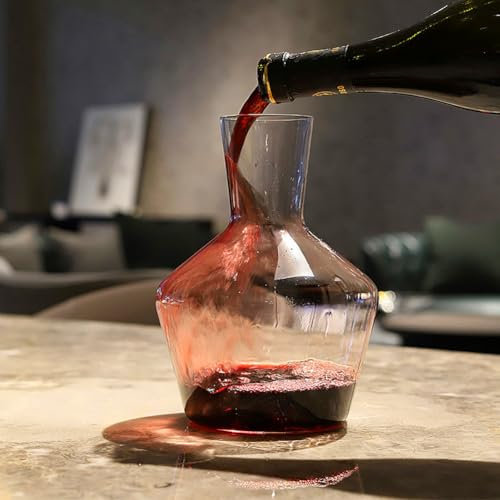 Decantador de Vino Decantador de Whisky Botella Cristal Regalos Originales para Hombre Regalo Original Hombre Calaveras Aireador Vino Wine Carafe Decanter Decantador de Jarra de Vino Petaca