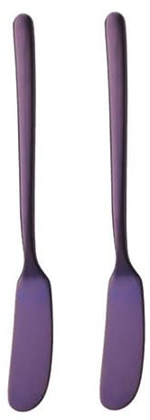 TOPBATHY 2pièces Coupe-beurre et Coupe-confiture Acier Inoxydable Outil Multifonction pour Couper le Fromage Beurre