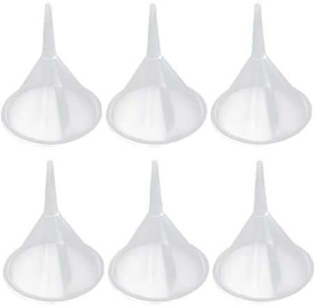 6Pcs Clear Mini funnel, Suitable for thin bottle neck bottles, Funnel, Practical Design Kitchen Tools and Gadgets