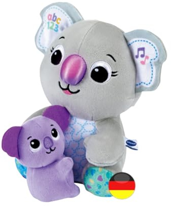 VTech Knuddel-Koalas Lernspielzeug 9-36 Monate Plüsch Mama & Baby