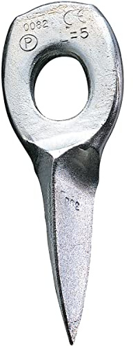 PETZL Erwachsene Haken universel, Silber, 5cm, P17 5
