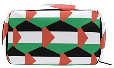 Kosmetiktasche mit Palästina Flagge