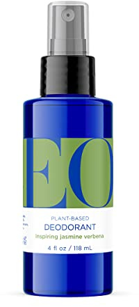 Eo, Deodorant Spray Jasmine Verbena Mint, 4 Ounce