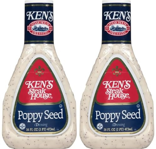 Pack Of 2 Poppy Seed Salad Dressing, 16 oz
