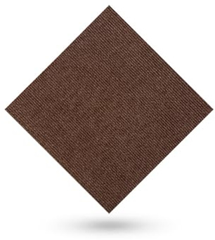 Hiseng Teppichfliesen Selbstklebend 30x30cm, Teppichfliesen Selbstliegend Rutschfeste Strapazierfähig Teppich Bodenbelag für Büro Wohnzimmer Schlafzimmer (10 Stück,Braun)