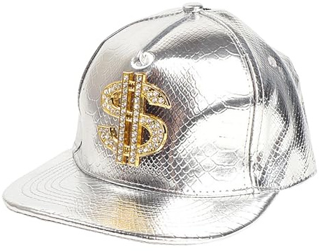 Hip Hop Hat Fashionable 80s Clothing Accessories, Rapper Headwear | Rock for Stage Performance Costume, Running, Street Dancing, Masquerade, Dating