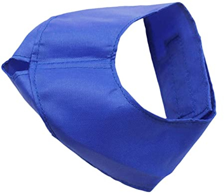 BELLIFFY Strapazierfähige Bissfeste Katzen Augenmaske aus Atmungsaktivem Material für 2,5-5 Kg Katzen zur Augenpflege und Beruhigung bei Fellpflege