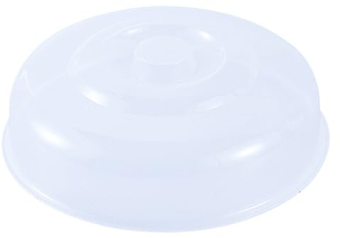Mikrowellen-Spritzschutz-Abdeckung, 22,9 cm, runde Mikrowellen-Abdeckung, Mikrowellen-Lebensmittelabdeckung mit Dampföffnungen, BPA-freier Mikrowellen-Spritzschutz-Deckel mit leicht zu greifendem Grif