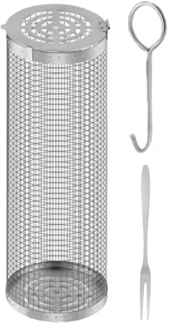 Cesta para barbacoa | portátil para camping al aire libre, cesta para barbacoa de pescado, cesta para barbacoa de alto rendimiento, accesorios para barbacoa al aire libre