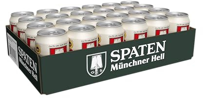 Spaten Hell Dose 24x0,33l Einweg