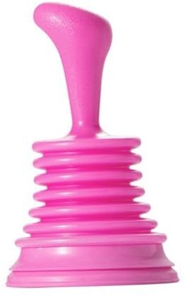 HOMSFOU Destapador Cañerías Baño y Cocina Potente Desatascador con Presión para Fregadero y Lavabo Dispositivo Abs Resistente Uso Ducha y Bañera