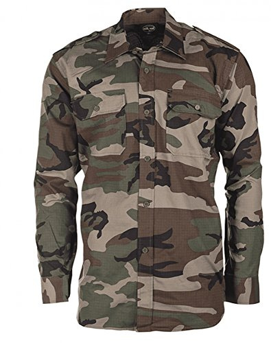 Mil-Tec Ripstop Woodland - Blusa Mixta