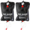 TRIXES 2 x 20 Ltr Tragbare Solar-Campingdusche Beheizte 5 Gallonen/20 Liter Reisedusche