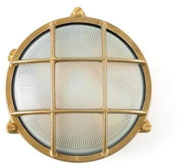 FARO BARCELONA 70999 - NORAY Lampada da Parete Ottone
