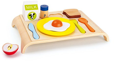 Small Foot 4751 Kinderküchen-Zubehör Frühstücksbrettchen Holz, 2020800
