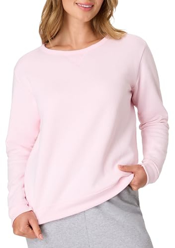 Hanes Women's ecosmart Sweatshirt, Pale Pink, M UK