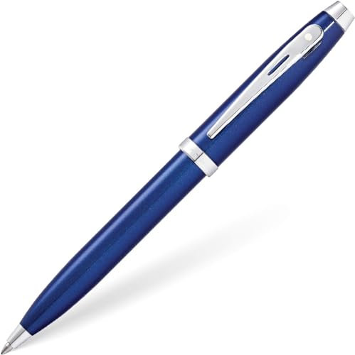 Sheaffer 100 Glanzblau Lack Kugelschreiber