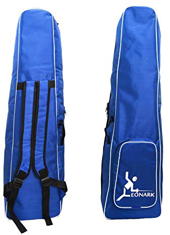 LEONARK Borsa portaoggetti per spada e attrezzatura foil - Zaino portatile per spada, tuta e maschera da scherma (Blue A)