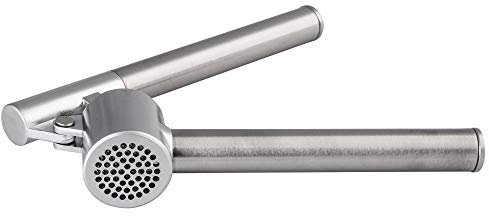 KADAX Knoblauchpresse, Garlic Press, Knoblauchschneider aus rostfreiem Edelstahl, praktischer Küchenhelfer, Spülmaschinenfest, robuster, ergonomischer Griff