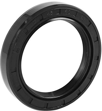 X AUTOHAUX TC Wellendichtring Dichtring Gummi Doppellippe 45x62x10mm | Für Motorrad Kurbelwellen und Hydraulikpumpen