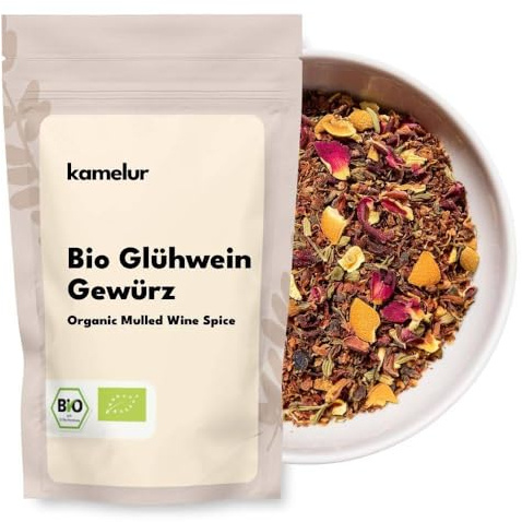 500g d'épice de vin chaud BIO et aromatique pour le plaisir de l'hiver - épice de vin chaud en emballage biodégradable
