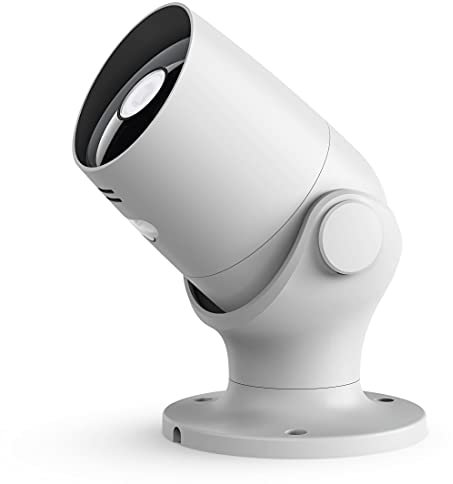 Hama Überwachungskamera WLAN (WLAN Kamera f. außen, Outdoor-Kamera mit Sprach- u. App-Steuerung, wetterfeste Außenkamera mit Bewegungsmelder, Nachtsicht, 2-Wege-Audio, Aufzeichnung, 1080p) weiß