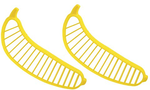 Easy Bananenschneider, Kunststoff, 2 Stück