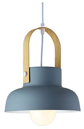 CHUNGYANG Personality Iron Lampshade Pendant Lamp Nordic Style Decor Lighting Fixture Fashion Flowerpot Shape E27 Screw Hanging Light creative Colorful Macarons Chandelier for Kitchen Island,bedroom,