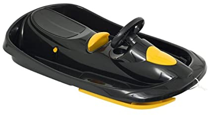 NEUSTANLO by Hamax Bob Lenkbob Lenkschlitten Schlitten SNO Action Schwarz/Gelb