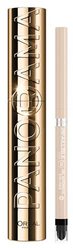 L'Oréal Paris Kit Even Bigger Eyes con Mascara Volumizzante, Panorama by Volume Million Lashes, Colore: Nero e Matita Automatica in Gel Infaillible 36H Grip Liner, Tonalità: Opalescent