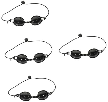DOITOOL 4sätze Schutzbrille Für Kosmetische Anwendungen Ergonomische Pu-augenmaske Für Uv-schutz Für Hautpflegebehandlungen Und Langlebig Für Schönheitspflege