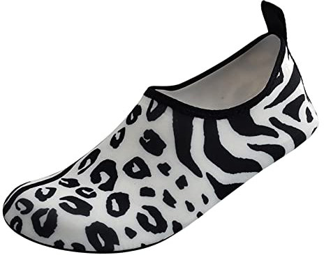Badeschuhe Herren Wasserschuhe Damen Schwimmschuhe Atmungsaktiv Strandschuhe Aquaschuhe Schnell Trocknend Barfußschuhe Surfschuhe Rutschfest Leicht Wassersportschuhe Outdoor Aqua Schuhe Gr.44-48