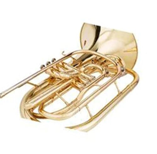 waldhorn instrument Bb Gold Marschinstrument Waldhorn Edelstahl Pisiton