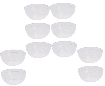 DEARMAMY 30 Stück Pvc Spa mit Multifunktionalen Sicheren Maskenmischschüsseln für Beauty und Tägliche Haarpflege zum Selbermachen