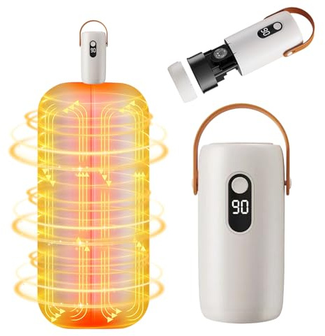 Riaisttd Plancha automática para botellas | planchado plegable secado | rápido 220 V 200 W – Secador de aire caliente para ropa | para apartamento, viaje, dormitorio, universidad, casa, viaje de tr