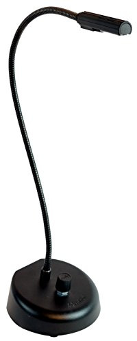 LW-18-LED Dimmable LED Gooseneck Desk Light With Attached Cast Weighted Base