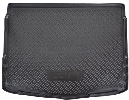 J&J AUTOMOTIVE | Tapis De Coffre en Caoutchouc TPE Toutes Saisons pour Qashqai J11 2014-2021 Bord Haut Noir Antidérapant Toutes Saisons Adapté Animaux de Compagnie