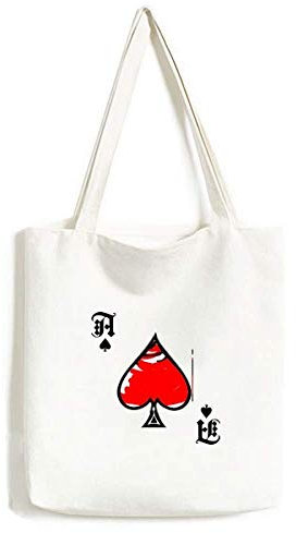 Théière chinoise traditionnelle Motif traditionnel sac à main artisanal Poker Spade Sac lavable