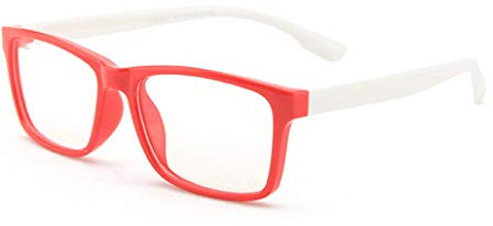 Kinderbrillen Anti Blaulicht Brille Klare Linse Brille Farbige Brillenfassung Brillengestell für Jungen Und Mädchen