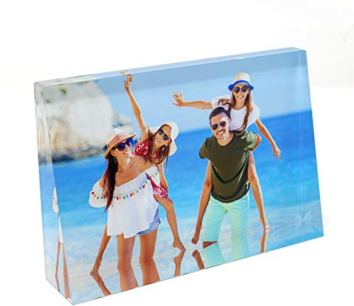 MyPrezzie Glasfoto in Farbe - Dein Foto auf echtem Glas gedruckt | Foto auf Glas als hochwertiges Fotogeschenk (Trapez ca. 100 x 150 mm (Quer))