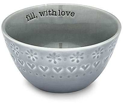 Cooksmart British Designed Cereal Bowl | Cereal Bowls Perfect For Breakfast or Tea Time | Breakfast Bowls Which Can Also be Used For Soup - Purity