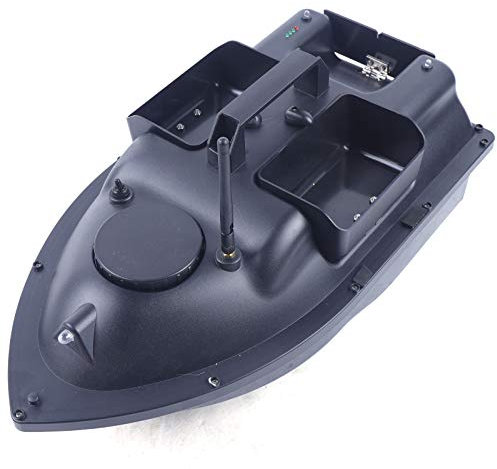 Bazargame Angelköderboot Futterboot RC Köderboot Fernbedienung 500m Fischköderboot Intelligente Angelköder Boot LED-Lichtfischerboot für Nachtfische