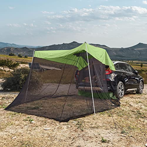Campingzelt, LKW-Bettzelt – LKW-/Autozelte für Camping, wasserdichtes und winddichtes Pickup-Zeltbett, robuste LKW-Bett-Wohnmobilhülle mit Tragetasche