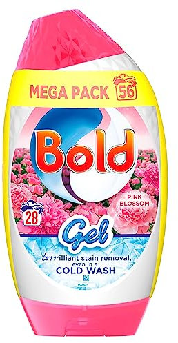 Bold Washing Liquid Gel 56 Washes, 1.89L, Pink Blossom