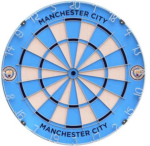 FOCO officiellt licensierade Manchester City FC darttavla