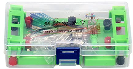 Wayfadacc Science Project Learning Electricity Circuit Building Experiment Series Circuito paralelo Física Kit básico