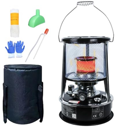 Riscaldatori A Cherosene Per Uso Interno, Lanterna Portatile Non Elettrica, Stufa A Cherosene, Per Esterno Campeggio Escursionismo Sopravvivenza Cucina BBQ Tenda Cucina Casa Patio