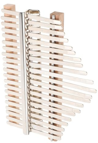 Alipis Kalimba Daumenklavier DIY Kalimba Zubehör Kit mit Holzbrücke Tonleiter DIY Musikinstrument für Erwachsene