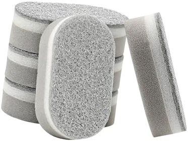 carotoe kraftfull tvåsidig skrubbsvamp för komplett rengöring av tallrikar köksredskap och kök med effektiv skrubbkraft kökssvamp med bekväm design stark borttagare